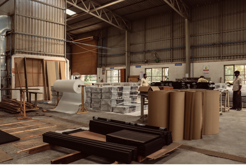 Tecttonics manufacturing team and furniture production process